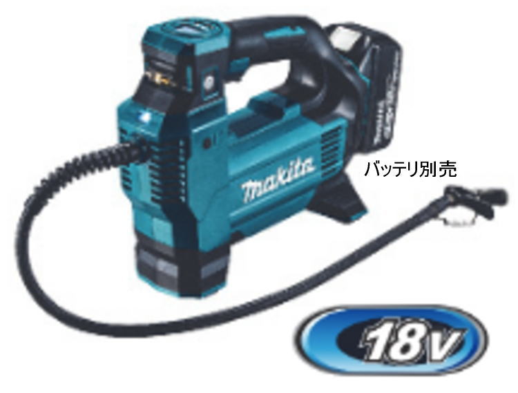 マキタ 充電式空気入れ MP181DZ+バッテリBL1860B+充電器DC18RF付 18V対応 makita オリジナルセット品 マキタ 充電式空気入れ MP181DZ+バッテリBL1860B+充電器DC18RF付 18V対応 makita オリジナルセット品