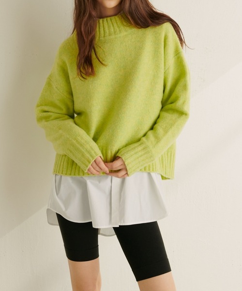 「GALLARDAGALANTE」 長袖ニット FREE ライトベージュ レディース 「GALLARDAGALANTE」 長袖ニット FREE ライトベージュ レディース