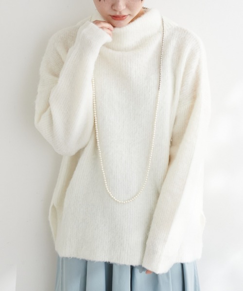 「GALLARDAGALANTE」 長袖ニット FREE ライトベージュ レディース 「GALLARDAGALANTE」 長袖ニット FREE ライトベージュ レディース