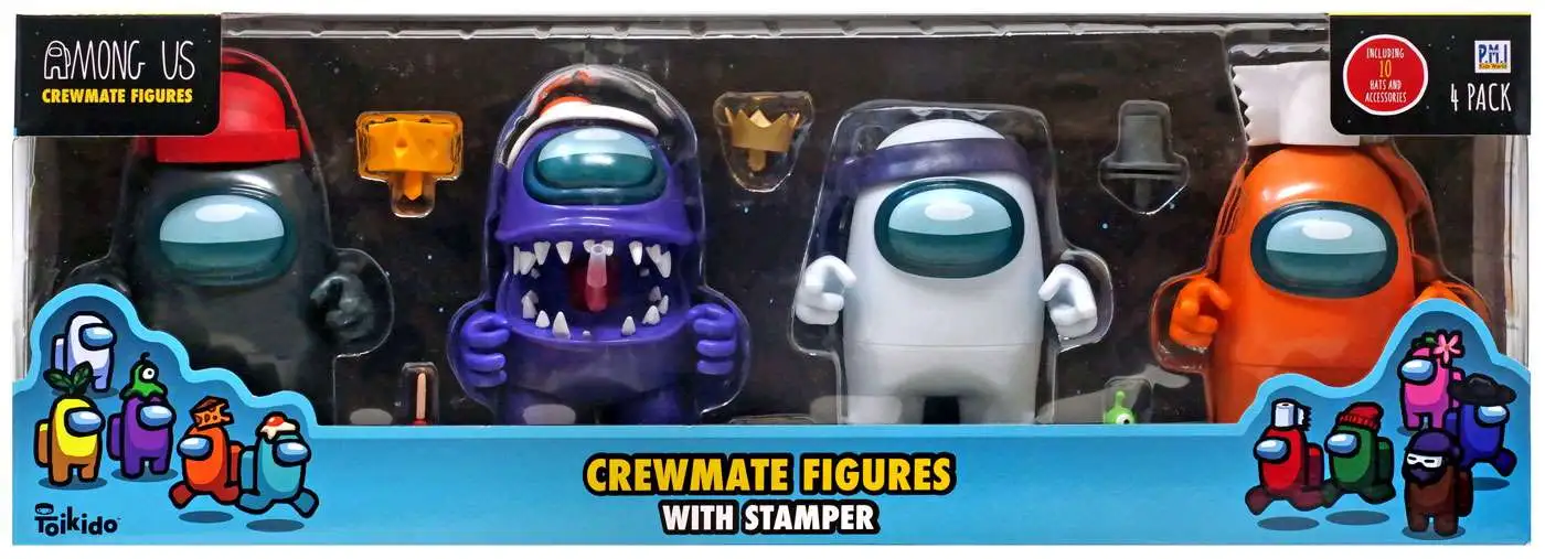 P.M.I. Among Us Action Figure | One of Four 6.7ーInchーTall Among Us Toys + 5 P.M.I. Among Us Action Figure | One of Four 6.7ーInchーTall Among Us Toys + 5