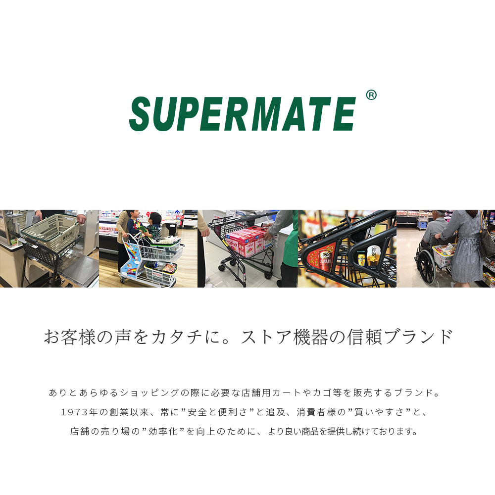 (まとめ)スーパーメイト ショッピングバスケット16L ブラック・ダークグレー PB-16BG 1個〔×10セット〕 (まとめ)スーパーメイト ショッピングバスケット16L ブラック・ダークグレー PB-16BG 1個〔×10セット〕