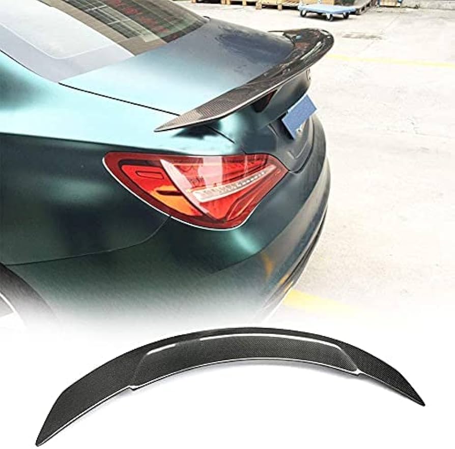 CLA W117 2014-2019カーリアスポイラーに適したリアスポイラー、カーボンファイバートランクスポイラーエクステリアアクセサリースタイリングキット CLA W117 2014-2019カーリアスポイラーに適したリアスポイラー、カーボンファイバートランクスポイラーエクステリアアクセサリースタイリングキット
