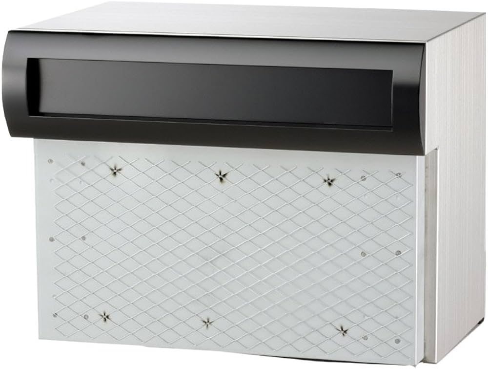 コーワソニア 郵便ポスト SONIA 埋込ボックスタイプ Rタイプ R915B ブラック ラッチ錠 コーワソニア 郵便ポスト SONIA 埋込ボックスタイプ Rタイプ R915B ブラック ラッチ錠