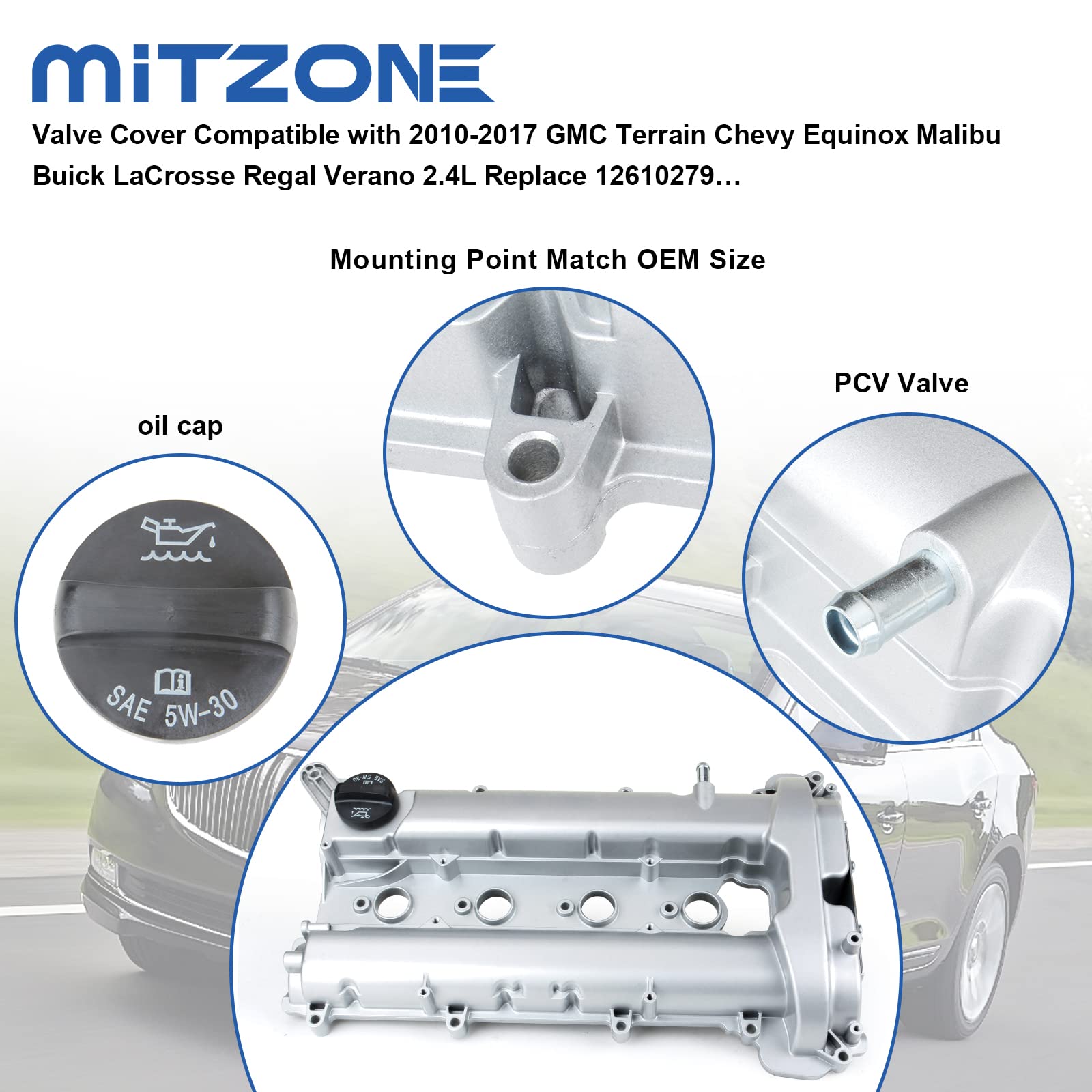 GM Genuine Parts 12610279 Camshaft Cover GM Genuine Parts 12610279 Camshaft Cover