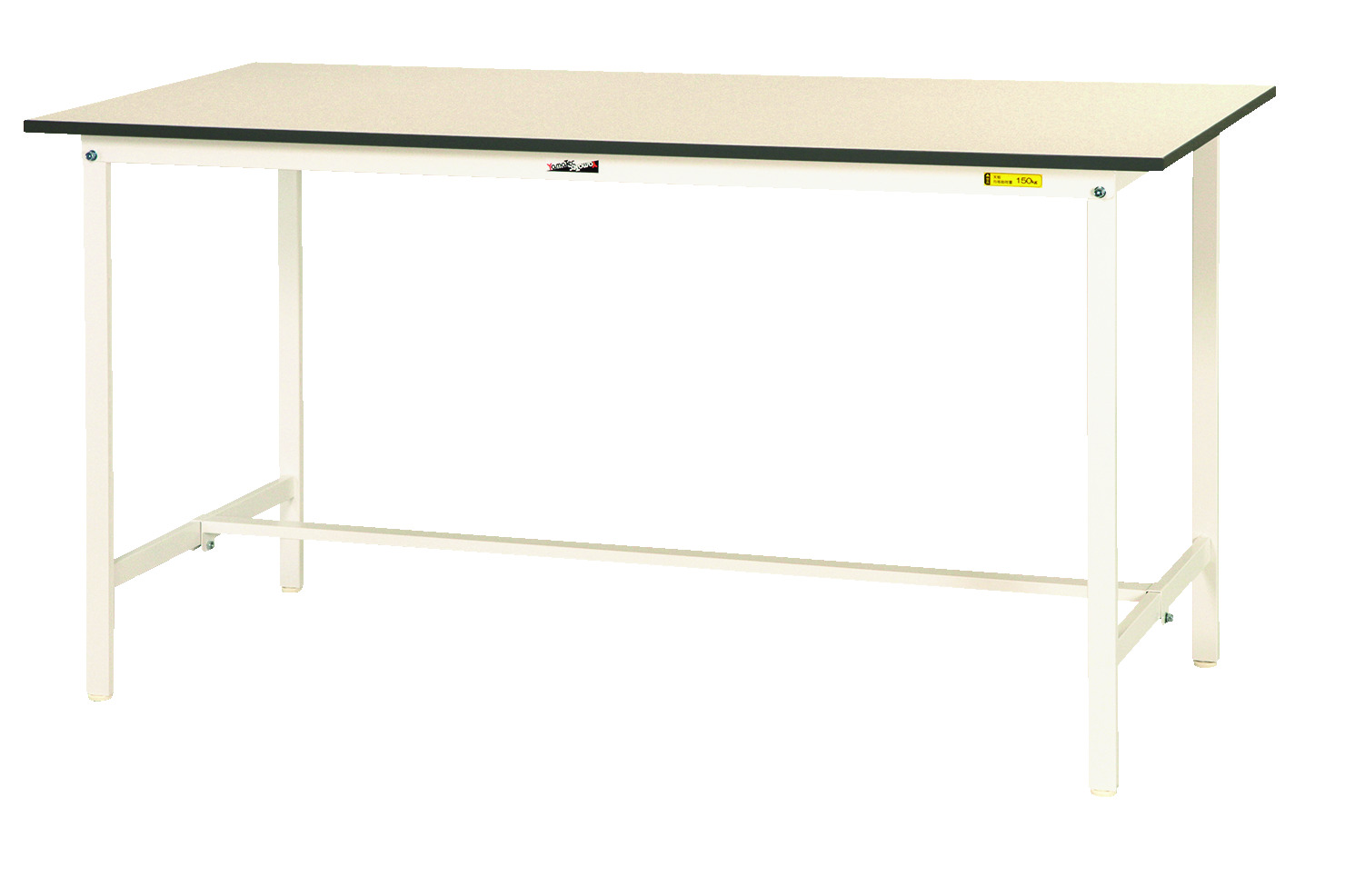 ####u.ヤマキン/山金工業ワークテーブル バイス専用タイプ 固定式 中間棚 H740mm 塩ビシート天板 グリーン 組立式 受注生産 ####u.ヤマキン/山金工業ワークテーブル バイス専用タイプ 固定式 中間棚 H740mm 塩ビシート天板 グリーン 組立式 受注生産