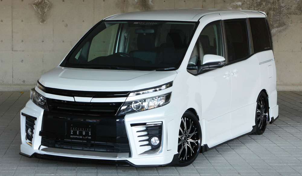 シックスセンス ヴォクシー ZS ZRR80W 前期 フロントリップスポイラー ABS シックスセンス ヴォクシー ZS ZRR80W 前期 フロントリップスポイラー ABS