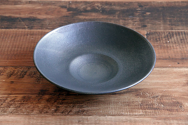 和食器 ホ418-188 黒マット5.5スリ鉢 和食器 ホ418-188 黒マット5.5スリ鉢