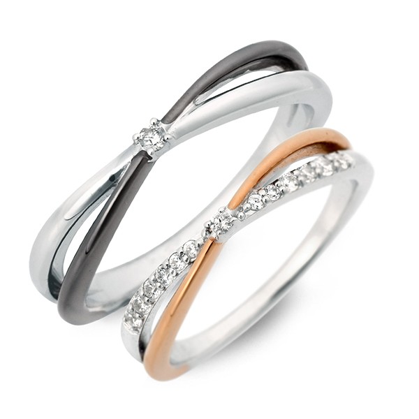 LOVERS SCENE シルバー ペアリング ダイヤモンド ペア 誕生日 ラッピング ラバーズシーン プレゼント LOVERS SCENE シルバー ペアリング ダイヤモンド ペア 誕生日 ラッピング ラバーズシーン プレゼント