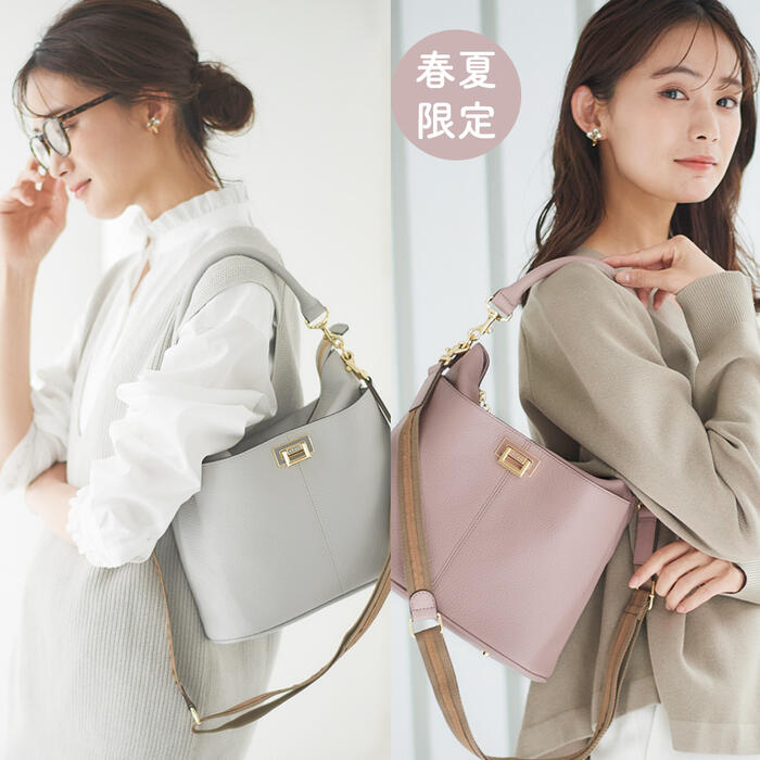 ATAO◆ショルダーバッグ/レザー/BLK/無地