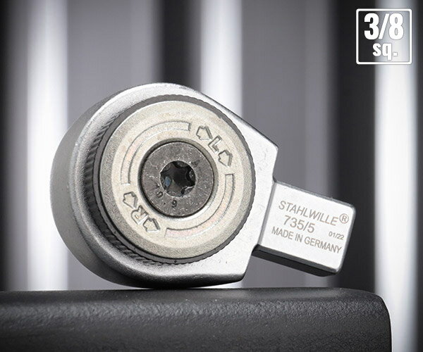 STAHLWILLE トルクレンチ差替ヘッド 7/ 16インチ (58631028) スタビレー 733A/ 10-7/ 16 返品種別B