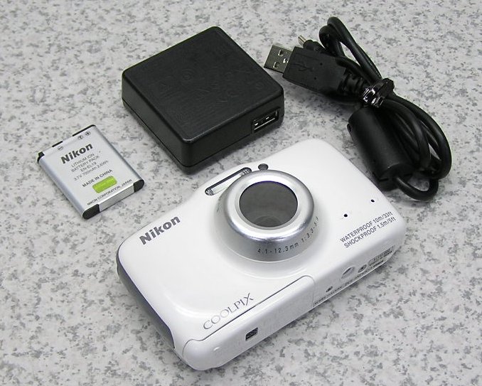 Nikon デジタルカメラ S33 防水 1317万画素 S33 ブルー S33BL