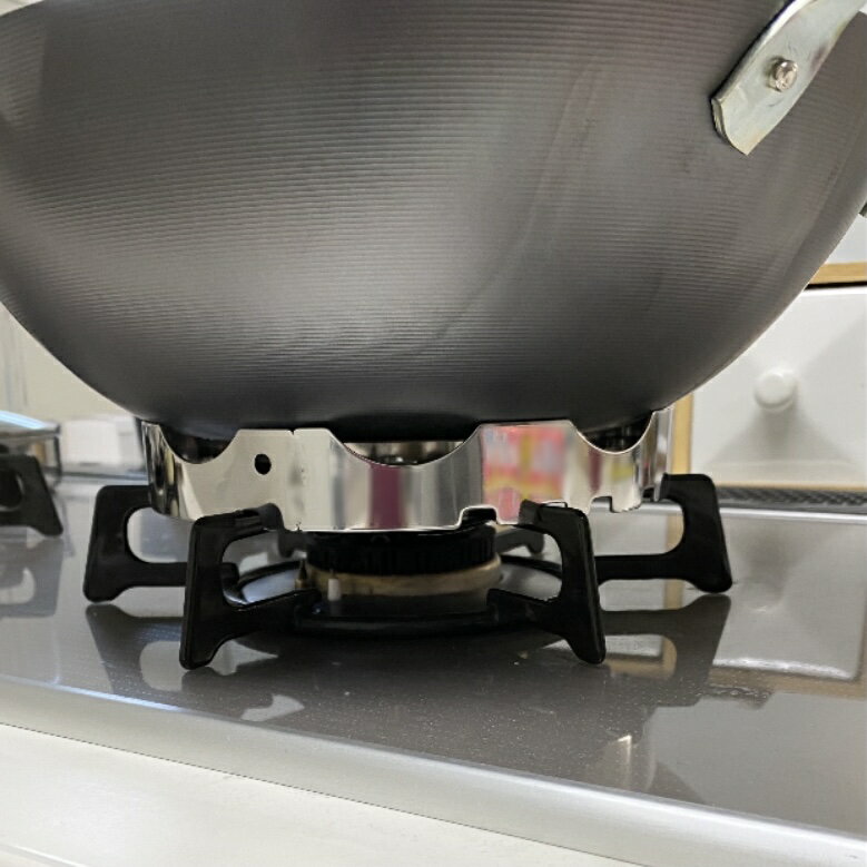 MOOSSE プレミアムエナメル鋳鉄ミニ中華鍋 蓋付き IH対応 コンロ用 調味料不要 26cm並行輸入品