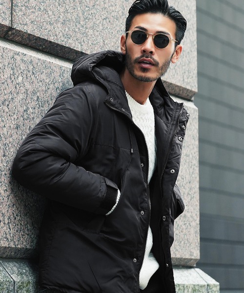 ダウンジャケット ダウンコート コート アウター パーカ モッズコート レディース フード付き ミドル丈 防風 防寒 撥水加工 冬 通勤 作業着 秋冬