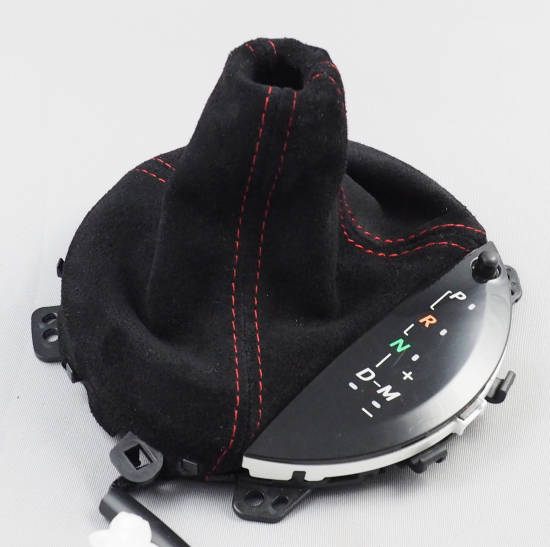 86 ZN6 シフトブーツ カラー：パーフォレーションオレンジ・オレンジステッチ仕上げ