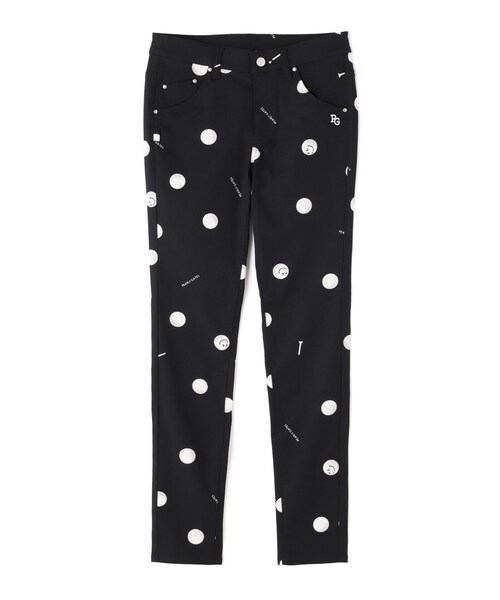 PEARLY GATES パーリーゲイツ ストレッチパンツ チェック柄 ネイビー系 4 ゴルフウェア メンズ