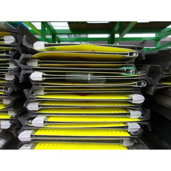 GREEN CROSS/グリーンクロス 高輝度二方向矢印板ハーフ赤面 白矢印 1106040515