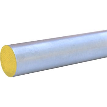 アルミ 2017押出丸棒 直径36mm　850 mm