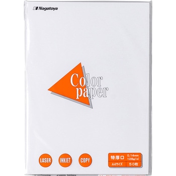 長門屋商店 Color Paper B4 中厚口 レモン ナ-2202 1冊(100枚) 〔×10セット〕 代引不可