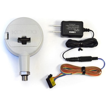 クローネ 高精度デジタル圧力計 KDM30 絶対圧 外部電源駆動（24V） 黄 ブザーと1-5VDC出力 537-3400