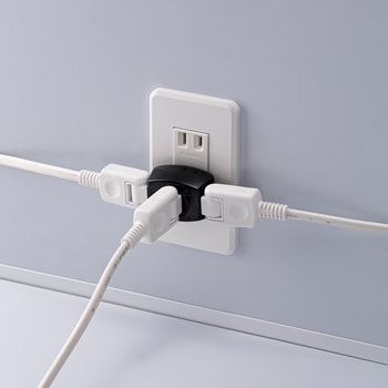 業務用セット　ELPA トリプルタップ 3個口 ホワイト A-30H（W） ×30セット AV デジモノ パソコン 周辺機器 電源タップ タップ[▲][TP]