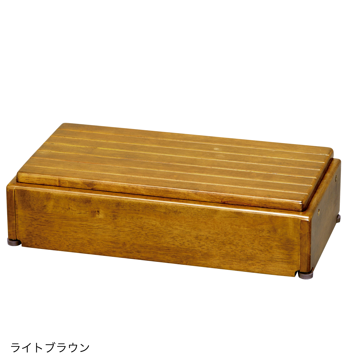 アロン化成 木製玄関台 60W-30-1段 ライトブラウン 535566 メーカー直送
