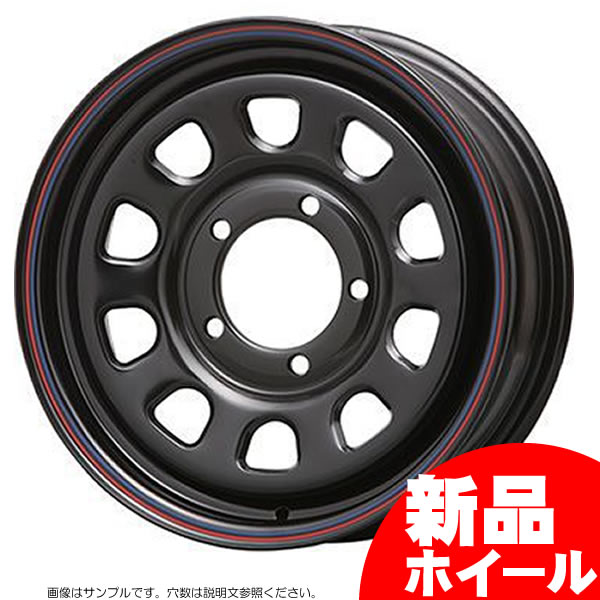 MLJ デイトナSS 5.5J-16インチ (20) 5H/PCD139.7 ホイール１本 ブラック DAYTONA SS
