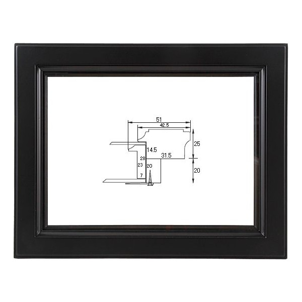 囲炉裏マットなし 鉄黒 サイズM6号