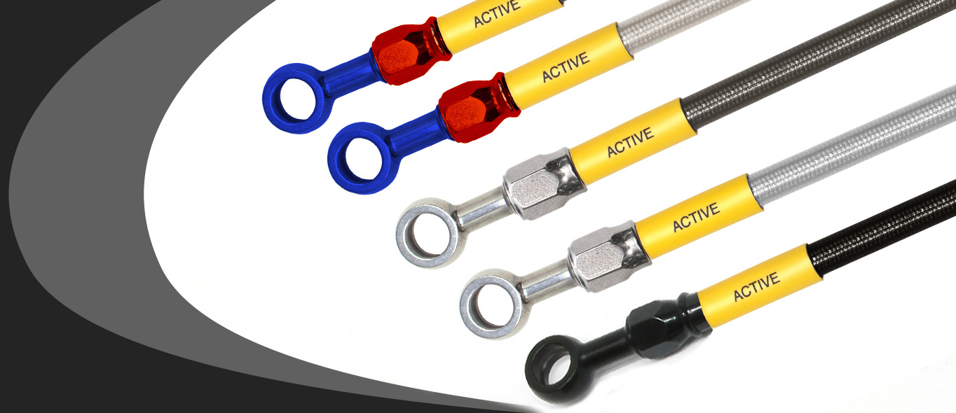 ビルドアライン 20673300 ステンレス ブレーキホース フロント クリアホース Z900RS(ABS) 18-20