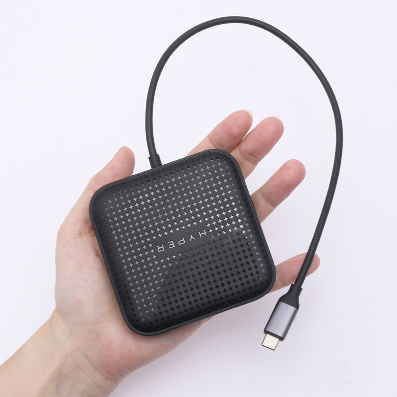 HYPER HyperDrive USB4 モバイルドック USB-Cハブ HP-HD583