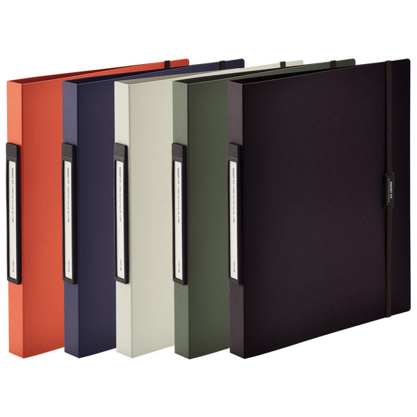 （まとめ）LIHITLAB SMARTFIT クリップファイル F-7560-22〔×30セット〕