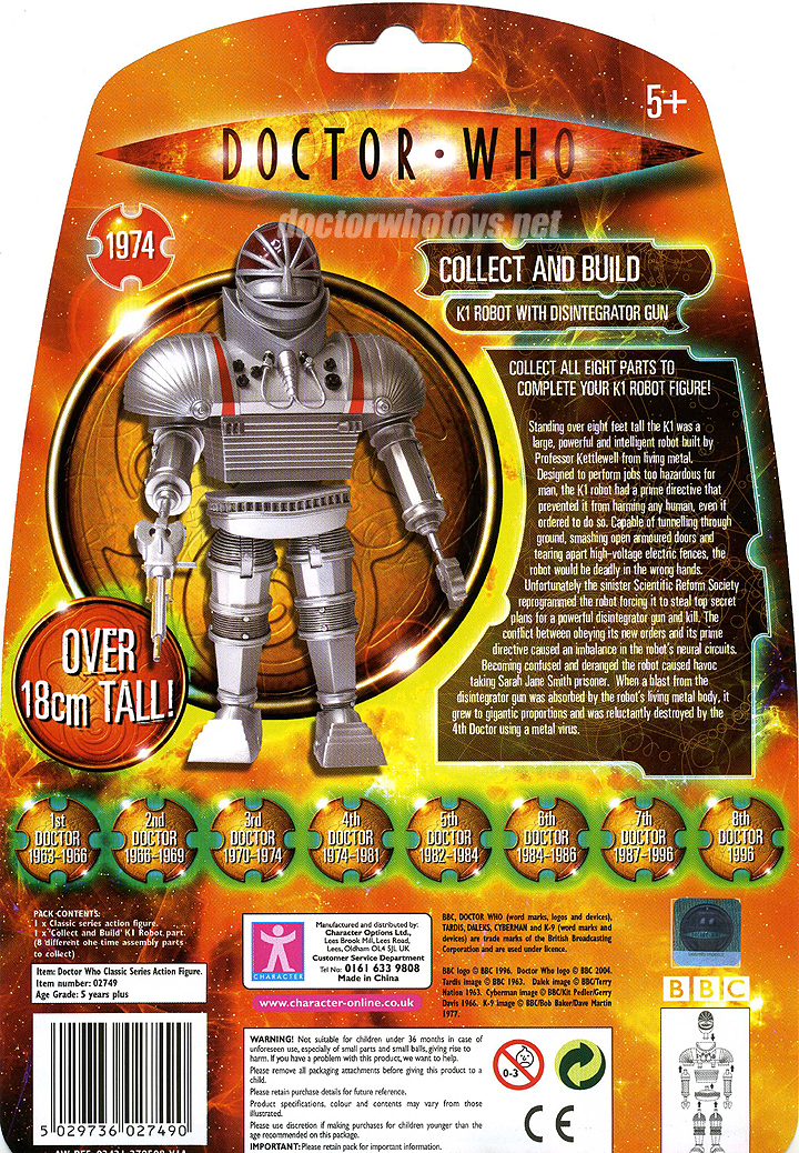 ロボット Doctor Who Classic Series Magnus Greel and Mr. Sin From \