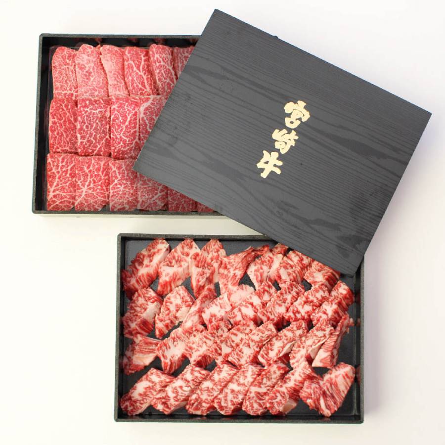 ふるさと納税 高鍋町 宮崎牛ももバラすき焼き600g(もも150g+バラ150g)×2パック　(高鍋町)