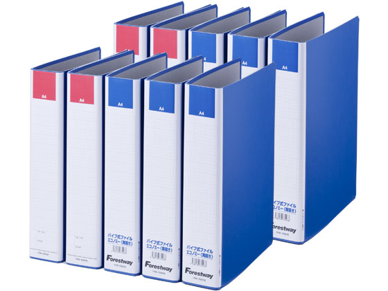 まとめ売りコクヨ 統一伝票用フラットファイル（ターンアラウンド用）T6×Y11 150枚収容 背幅18mm 青 フ-V44B 1セット（10冊） ×5セ [▲][TP]