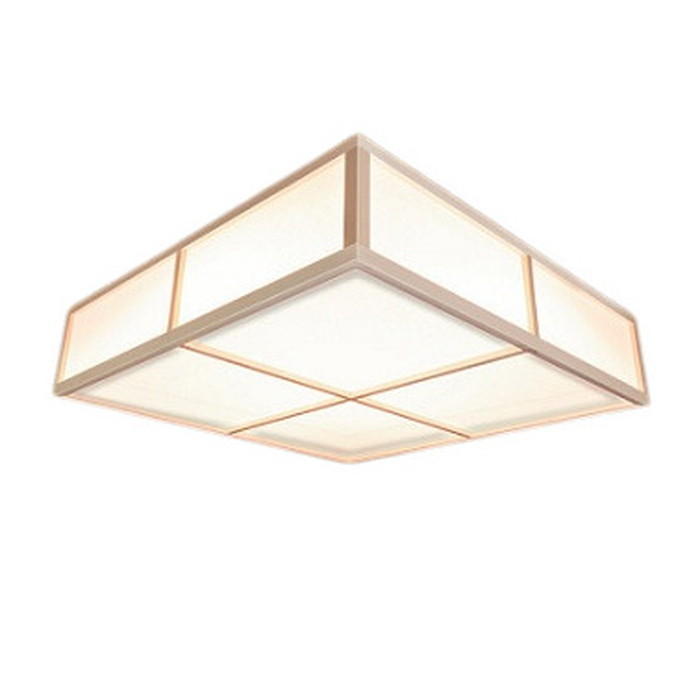 電球色+昼光色 リモコン付 〜8畳 調光 調色 LEDH8106B01-LC 東芝 LEDシーリングライト 和室 和風 格子