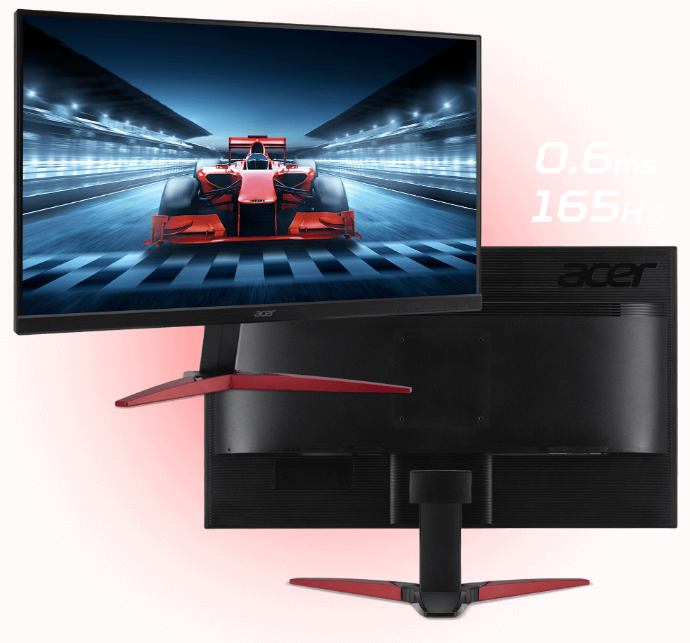 Acer ゲーミングモニター SigmaLine 24.5インチ KG251QHbmidpx 0.6ms(GTG) 144Hz TN FPS