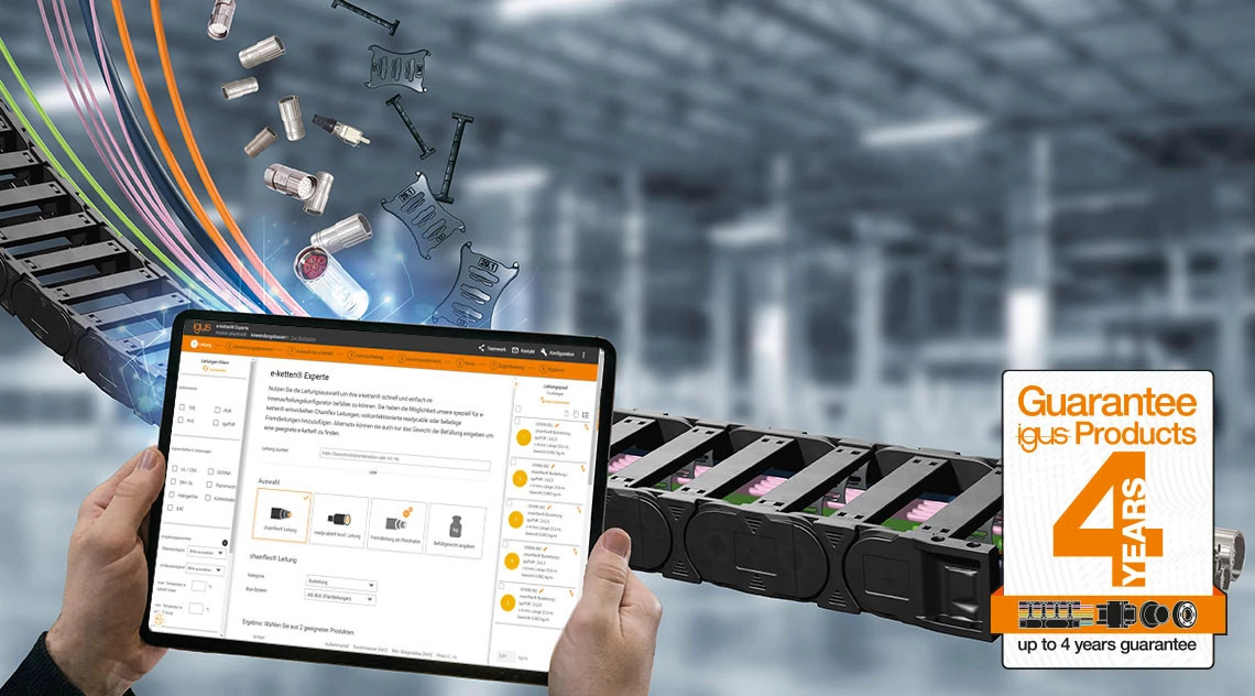 イグス エナジーチェーン ケーブル保護管 54リンク 1500.068.125.0-54L