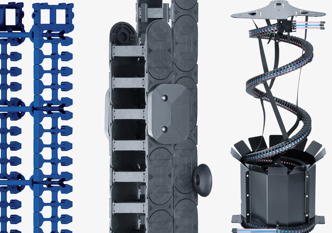 イグス エナジーチェーン ケーブル保護管 54リンク 1500.068.125.0-54L