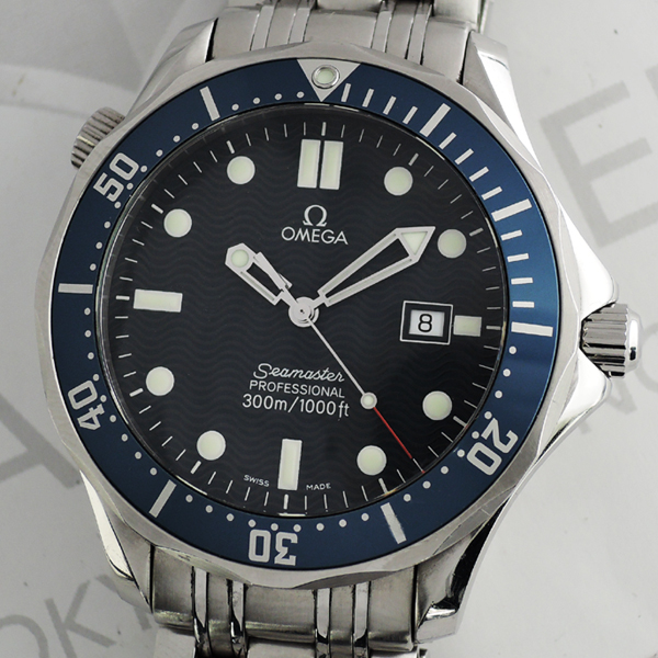 オメガ OMEGA 2541.80 シーマスター300 デイト クォーツ メンズ _827032