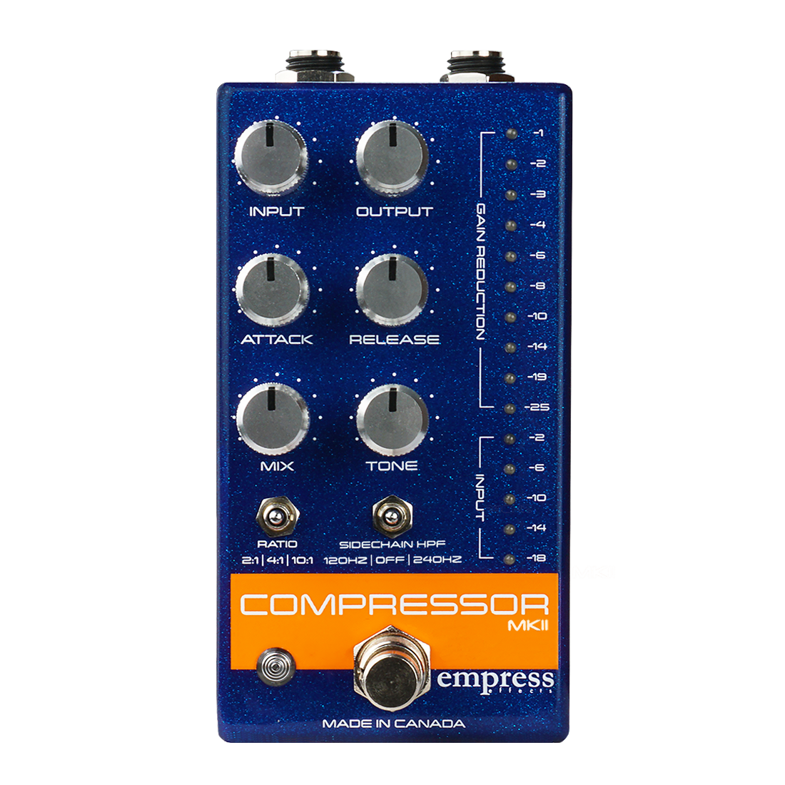 Empress Effects（エンプレスエフェクト） ギター用コンプレッサー Compressor MKII Silver