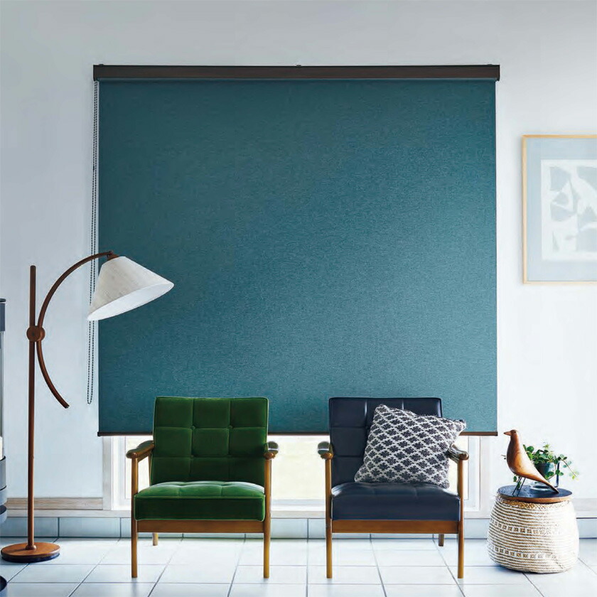 ロールスクリーン タチカワ ブラインド ラルク 遮光モヘアガイドレール エッジ RS-8513〜8514 幅2000×高さ2000mmまで