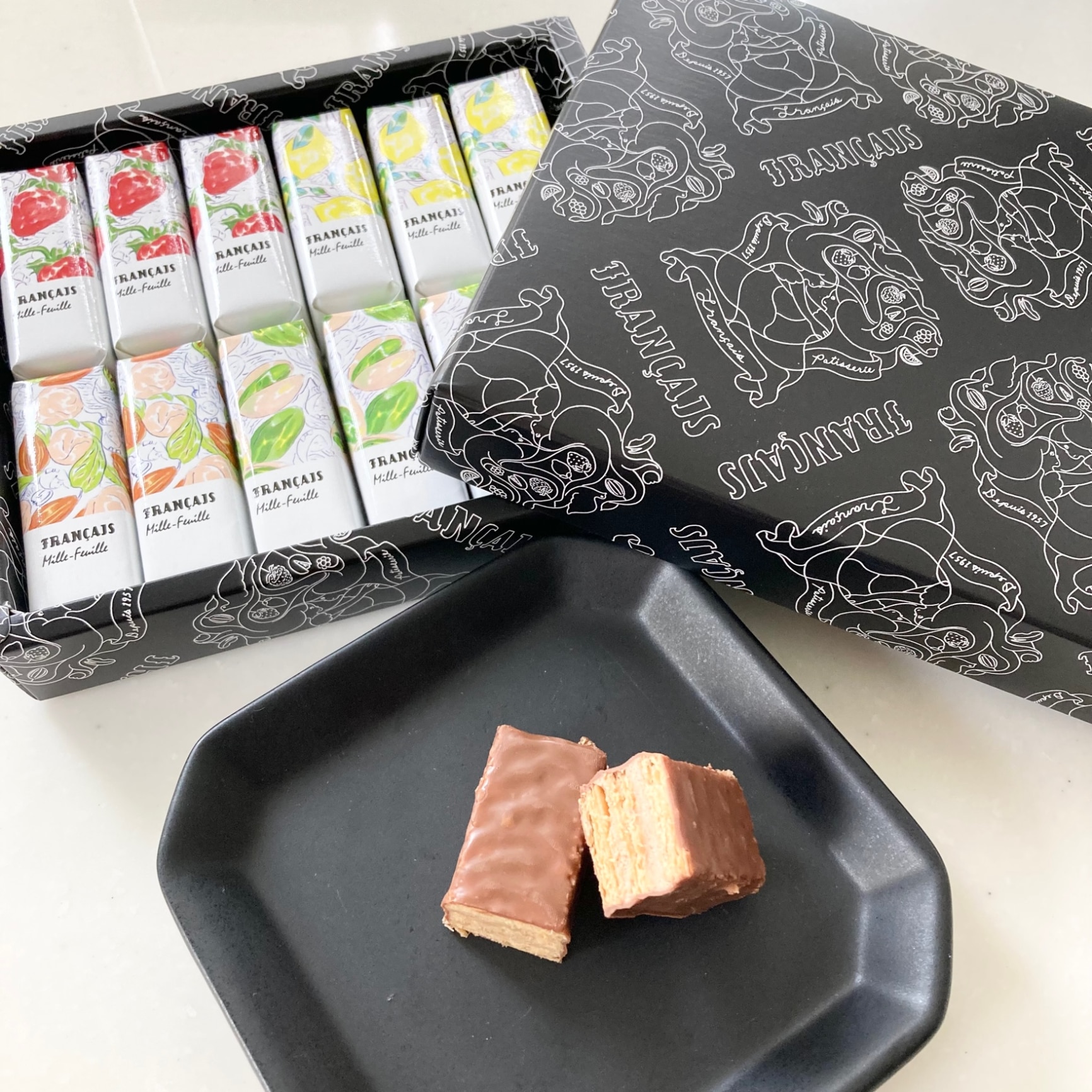 ふるさと納税 果実をたのしむミルフィユ詰合せ12個入1箱