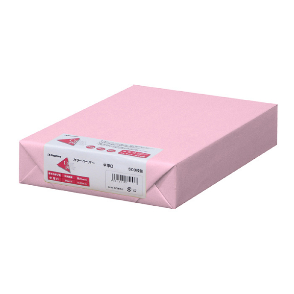 長門屋商店 Color Paper B4 中厚口 レモン ナ-2202 1冊(100枚) 〔×10セット〕 代引不可