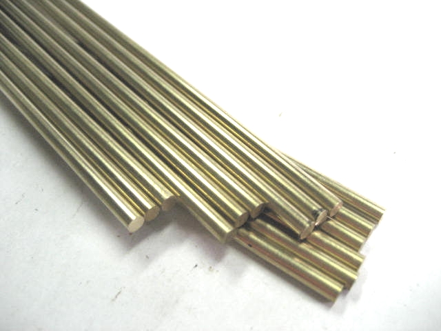 伸銅 快削真中丸棒 直径 47mm　150 mm