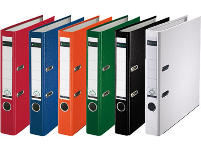 ライツ レバーアーチファイル A4タテ 背幅55mm グリーン20冊 1015-50-55 Ａ４ レバー式リングファイル アーチファイル リング式ファイル