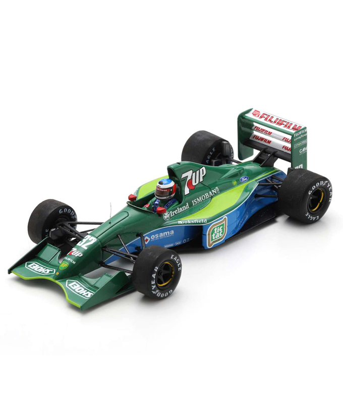 スパーク 1/43 ジョーダン 191 アンドレア デ チェザリス 1991年 カナダGP 4位 デカール付 模型 ミニチュア ミニカー モデルカー S8078