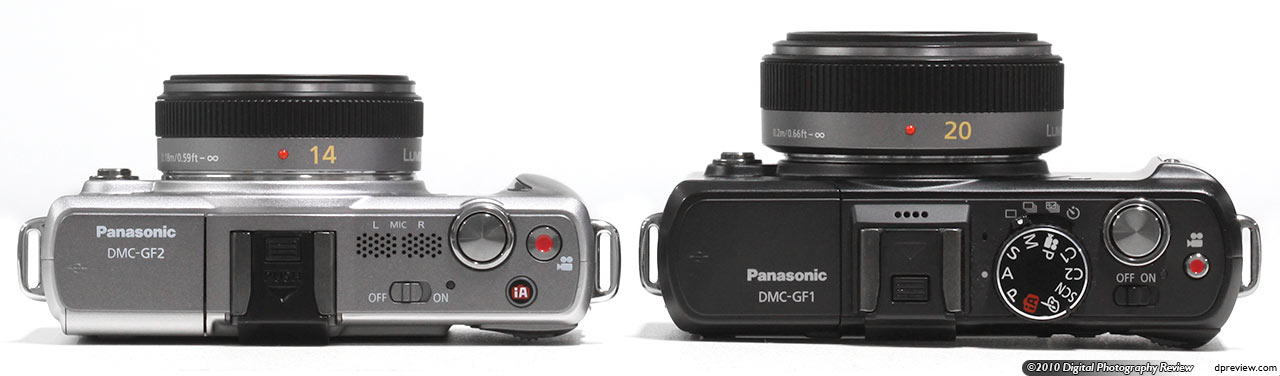 Panasonic Lumix DMC-GF2 12 MP Micro Four-Thirds Mirrorless Digital Camera with 3.0-Inch Touch-Screen LCD and 14mm f/2.5 G Aspherical Lens (Black) by P