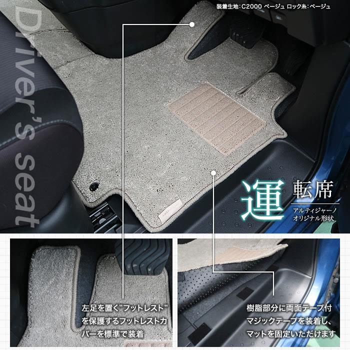 NISMO ニスモ フロアマット　セレナ/ハイウェイスター/ライダー　C27/GC27/GNC24/GFC27/GFNC27　超ロングスライド仕様車　(74900-RN7C1