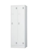 豊國工業 スタンダードロッカー4人用　内筒交換錠　TLK-N4 CN-85色　ホワイトグレー