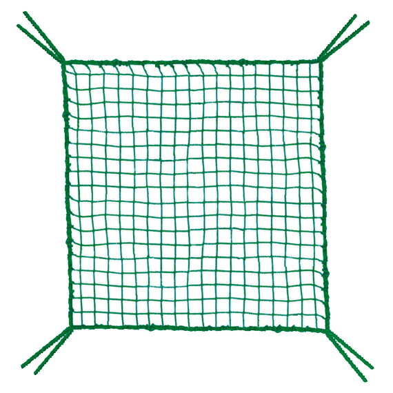 野球ネット(黒・白・茶・青・シルバー) 2.4m×10m