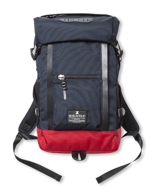 マキャベリック リュック メンズ レディース CHASE DOUBLE LINE BACKPACK 3106-10107 MAKAVELIC